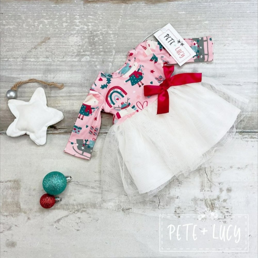Magical Christmas matching Doll Dress